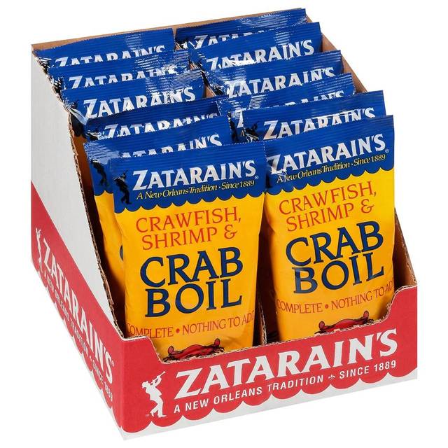 12-Pack Zatarain's Crawfish, Shrimp & Crab Boil, 16 oz
