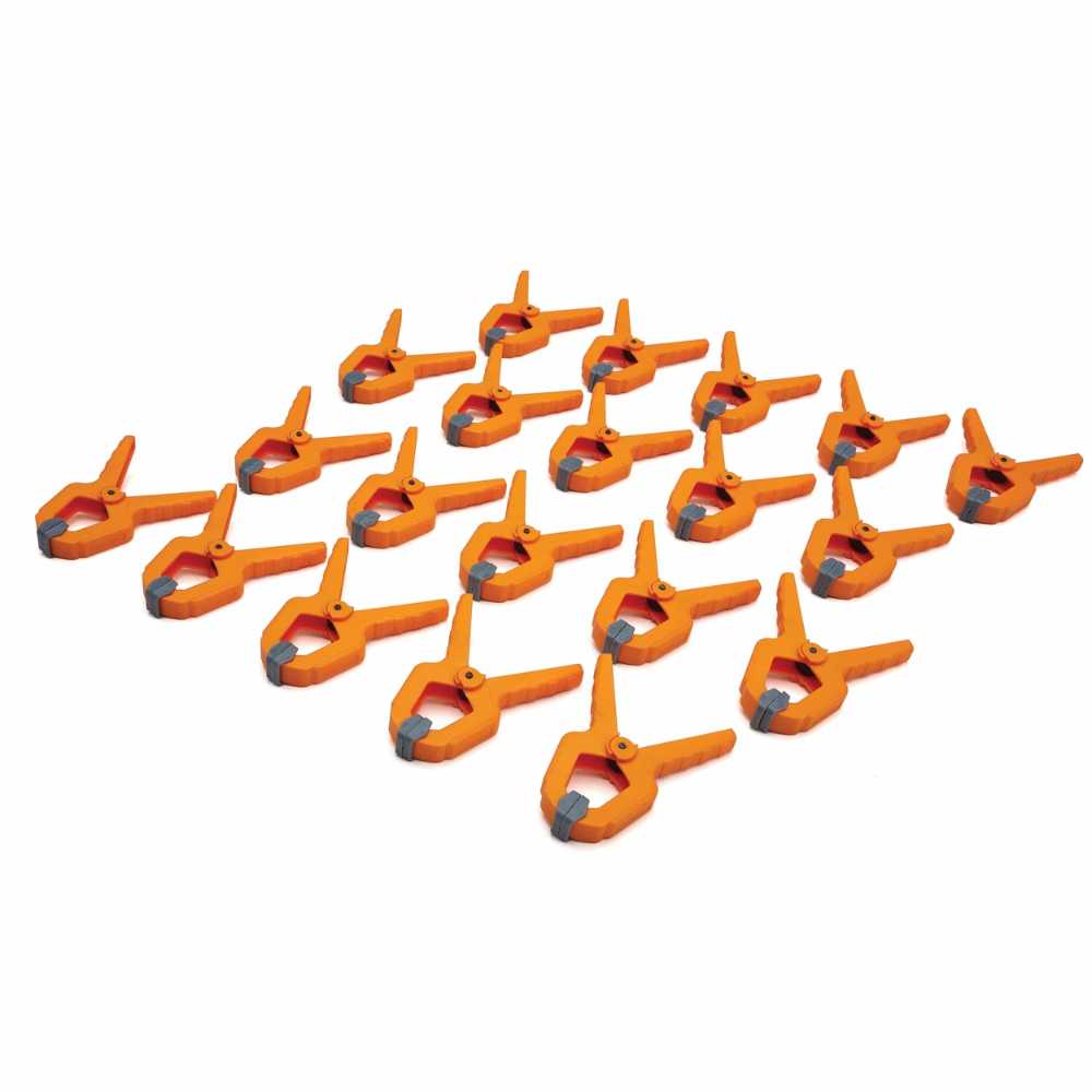 20-Pack Bora Mini 1" Spring Clamp