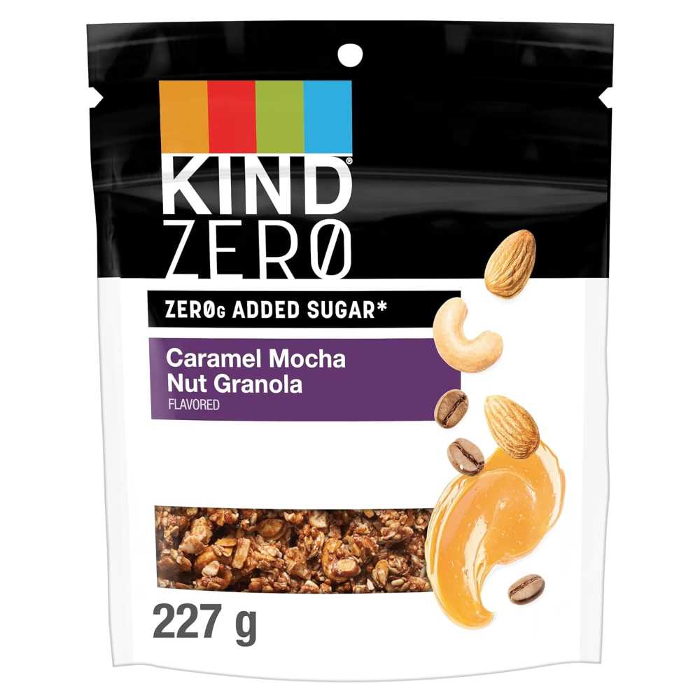YMMV: KIND Zero Added Sugar Nut Granola, 8 oz. (Caramel Mocha)
