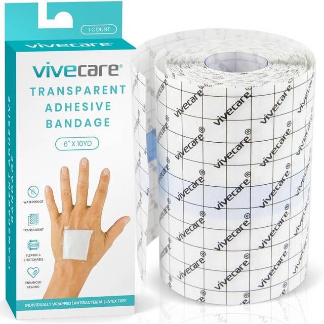 ViveCare Transparent Adhesive Bandage (6" x 30')