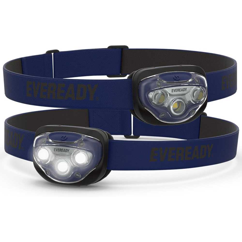 2-Pack Eveready Headlamps (Batteries Included)