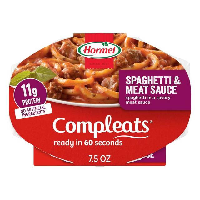 7-Pack Hormel Compleats Spaghetti & Meat Sauce Shelf-Stable Meal