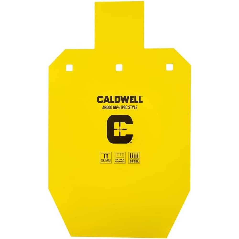 Caldwell 66% IPSC 3/8" AR500 Steel Target