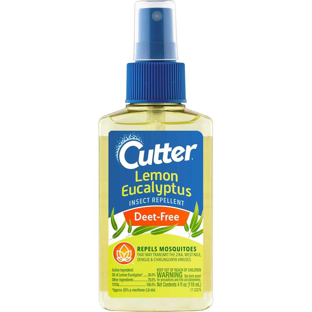 Prime: Cutter DEET-Free Lemon Eucalyptus Insect Repellent, 4 oz.
