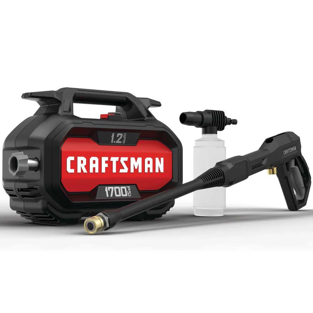 CRAFTSMAN 1700-PSI 1.2-GPM Electric Pressure Washer