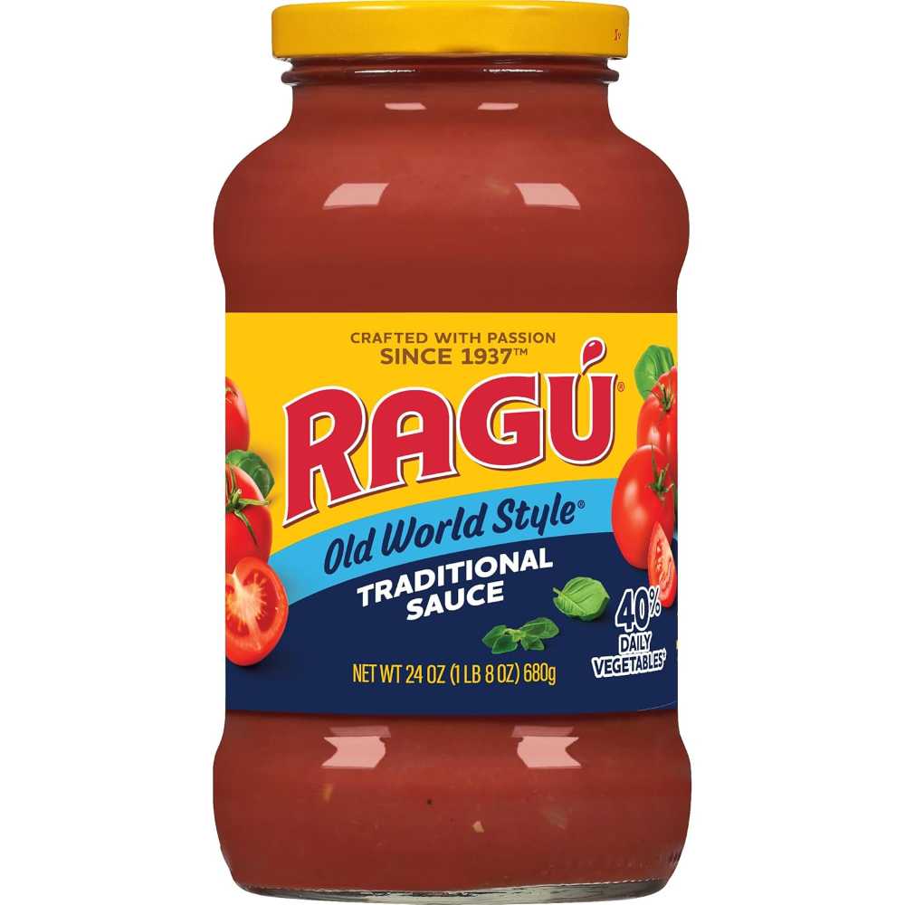 5-Pack Ragù Old World Style Traditional Sauce, 24 oz. ($1.38/Each)