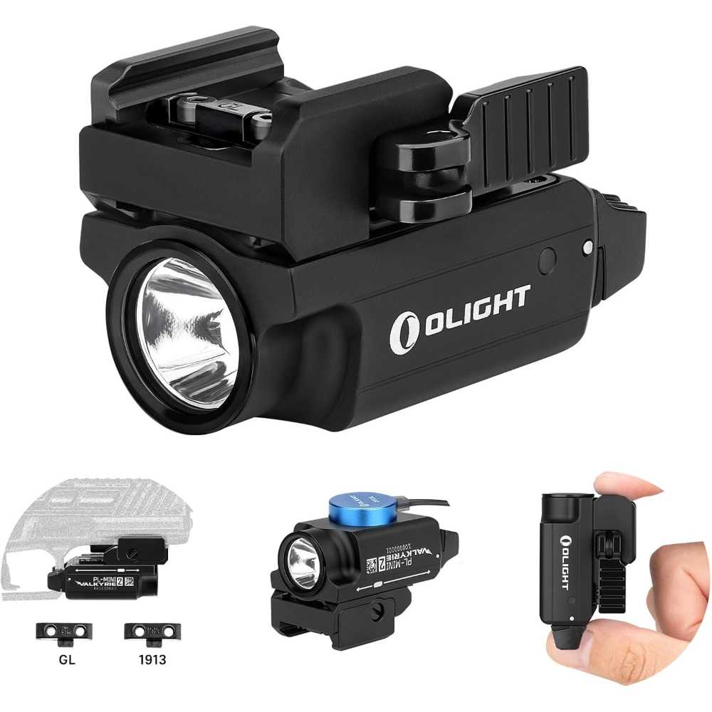 OLIGHT PL-Mini 2 Valkyrie 600-Lumen Rechargeable Weaponlight