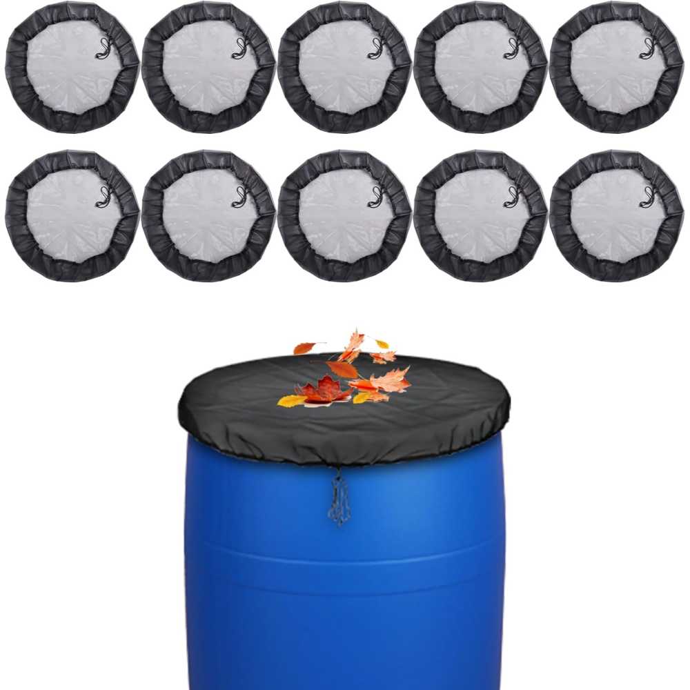 10-Pack Poweka Mesh Filter Cover for Rain Barrels