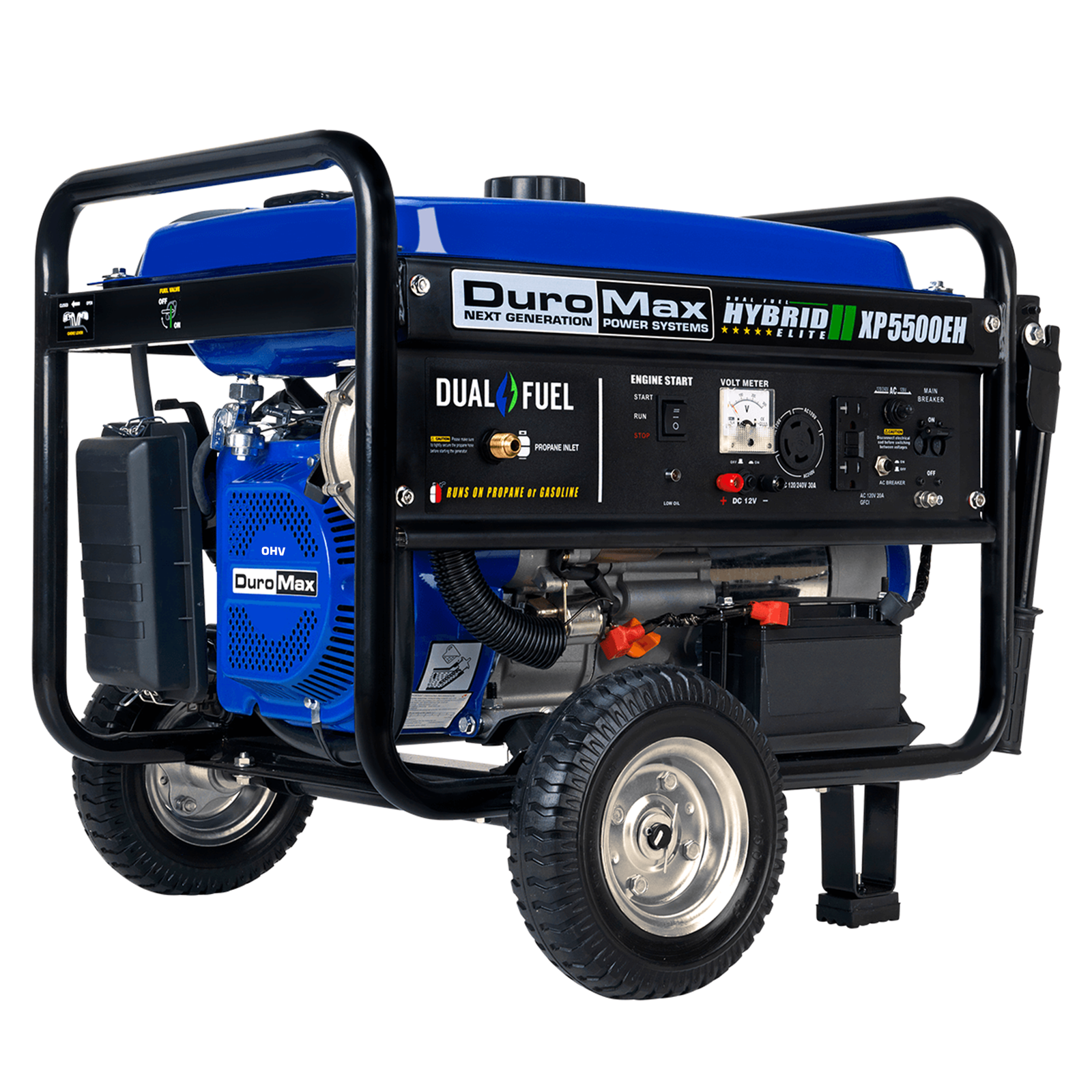 DuroMax 5,500W Dual Fuel Generator