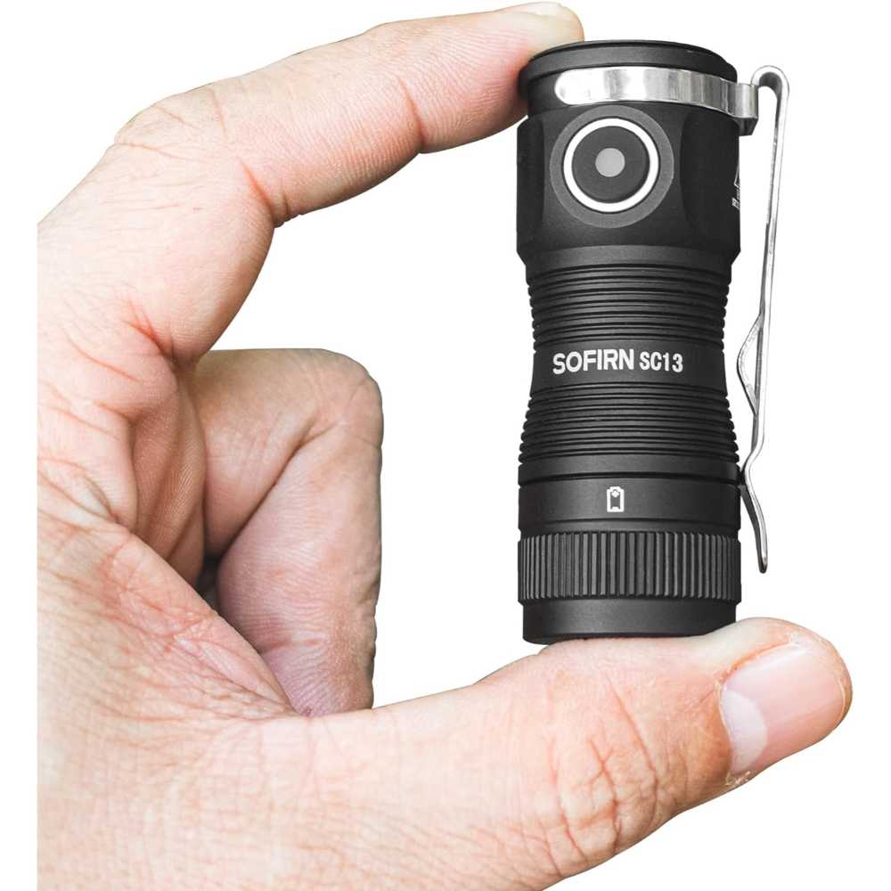 Sofirn SC13 Mini 1300-Lumens USB-C Rechargeable Flashlight
