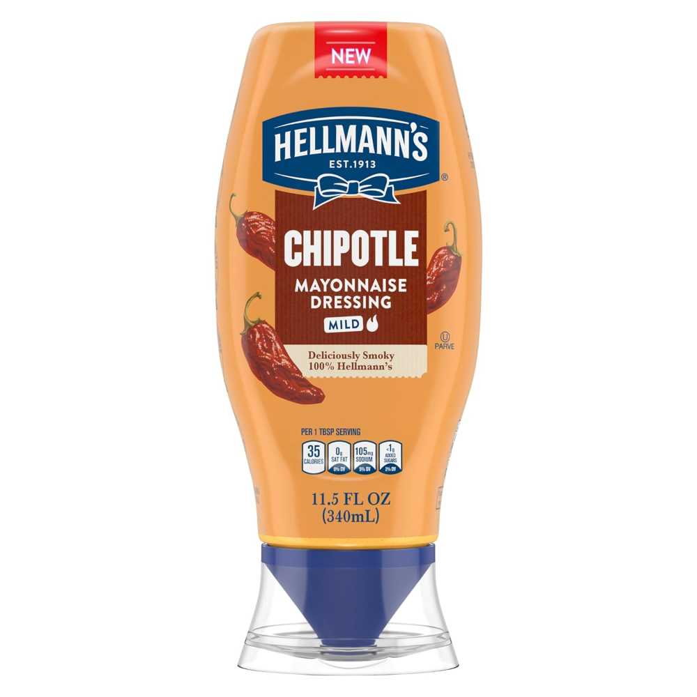 Hellmann's Mild Chipotle Mayonnaise Dressing, 11.5 oz.