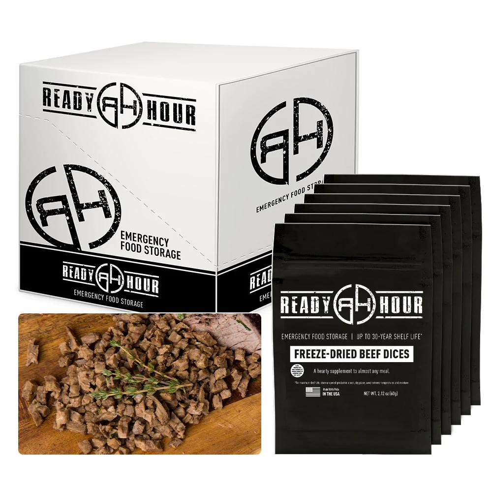 Today Only: Freeze-Dried Beef Dices Case Pack (12 servings, 6 pk.)