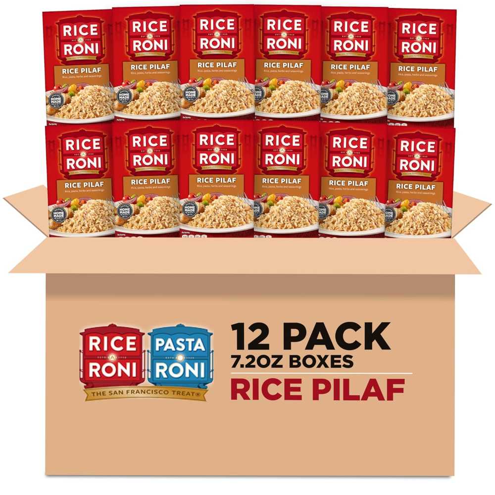 12-Pack Rice-A-Roni Rice Pilaf, 7.2 oz.