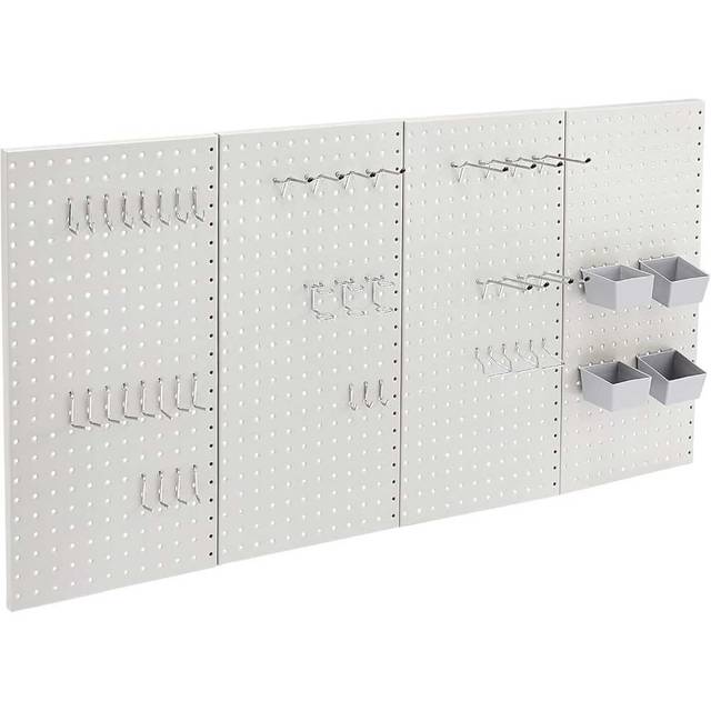 Amazon Basics 48-Piece Metal Pegboard Kit