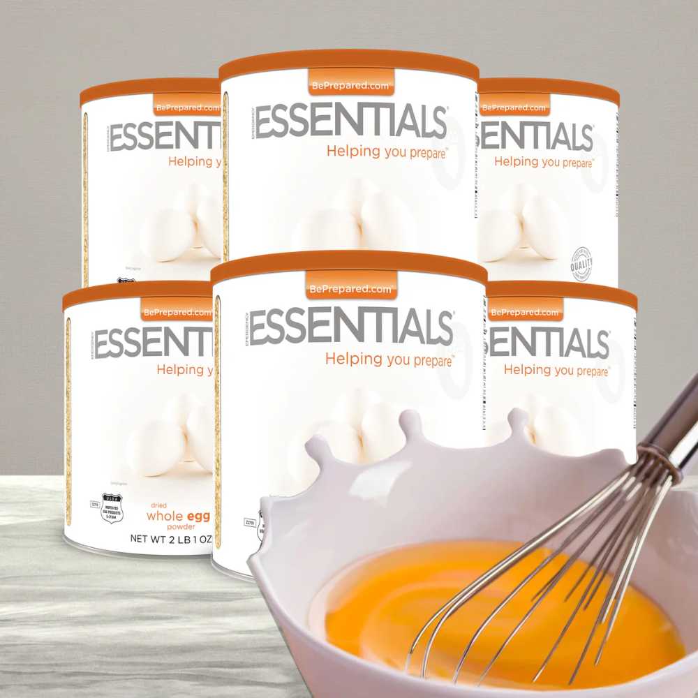6-Pack Whole Egg Powder #10 Can ($37.65 per can)