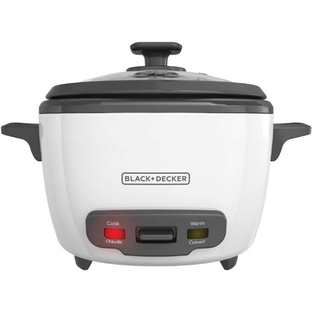 BLACK+DECKER 16-Cup Rice Cooker w/ Steaming Basket