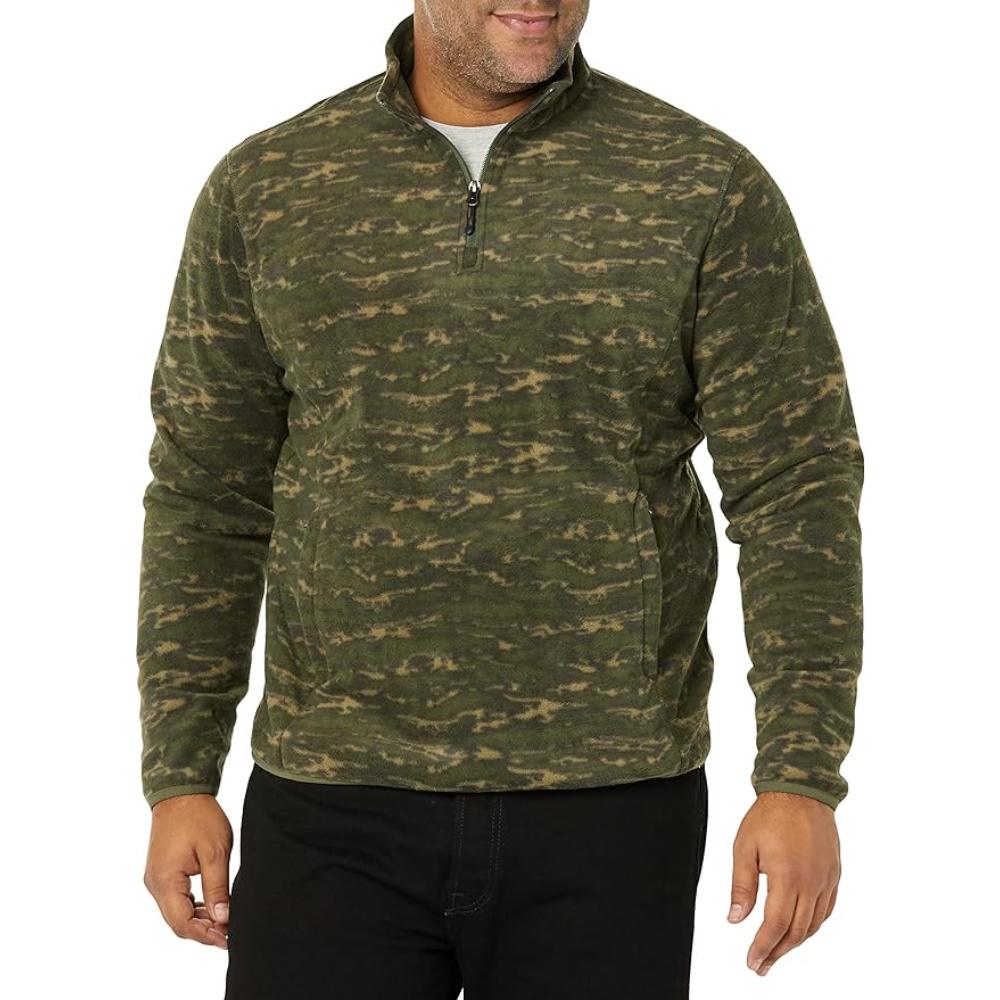 Amazon Essentials Quarter-Zip Polar Fleece Jacket (Various Colors and Sizes)