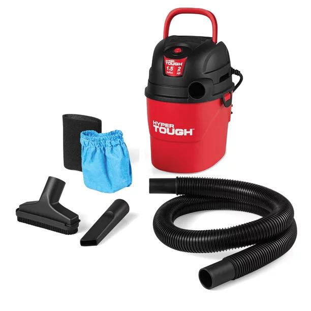 Hyper Tough 1.5 Gallon 2.0 Peak HP Wet/Dry Vacuum