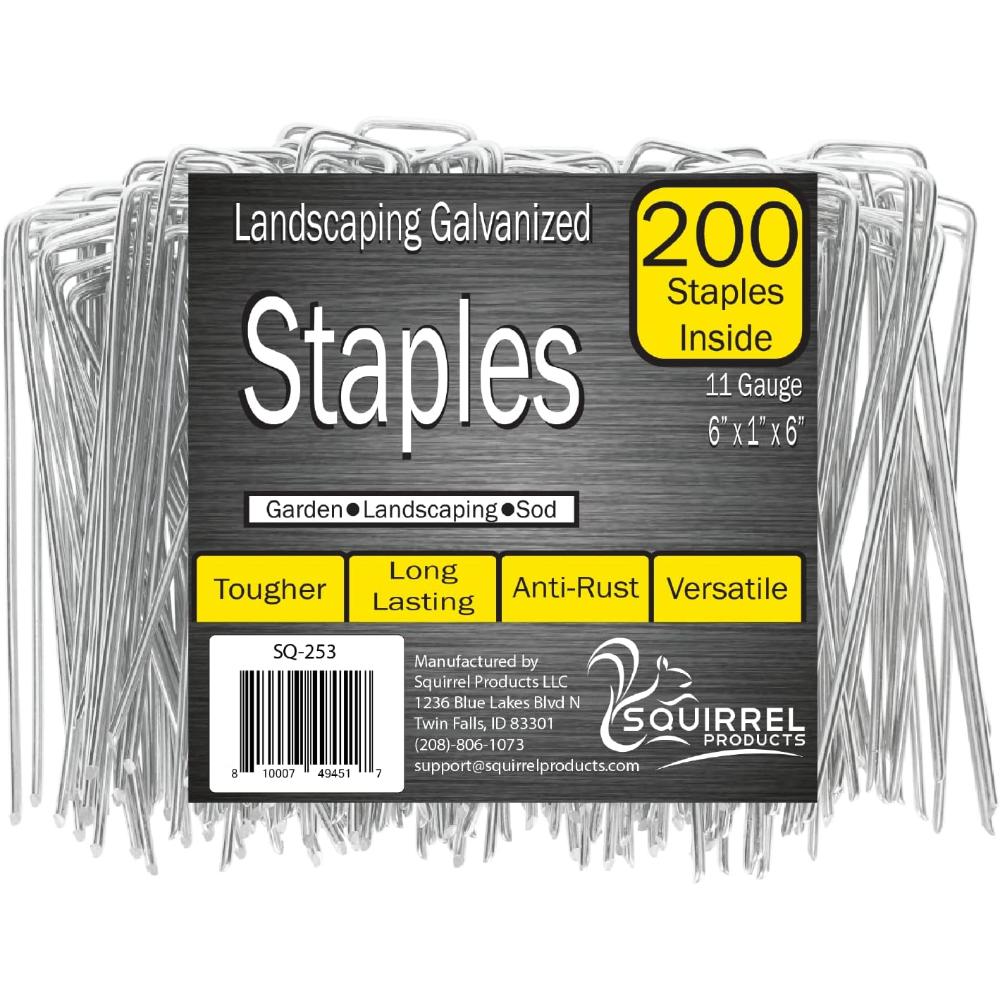 200-Pack Squirrel Products 6" Garden Stakes