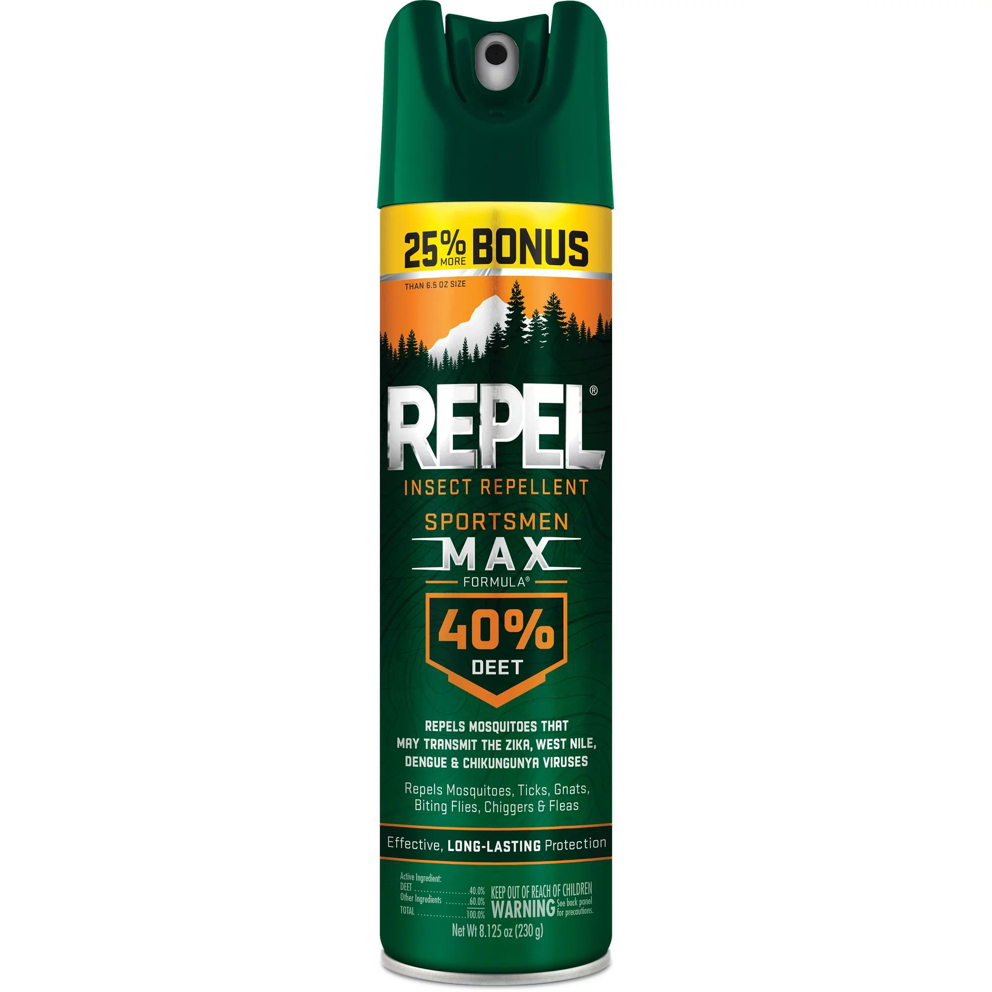 Repel Sportsmen Max Formula 40% DEET Insect Repellent, 8.125 oz.