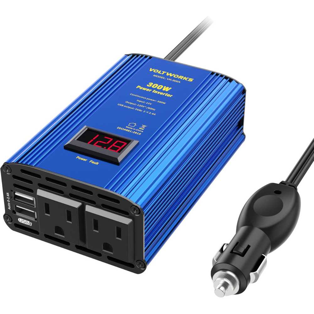 VOLTWORKS 300W Car Power Inverter