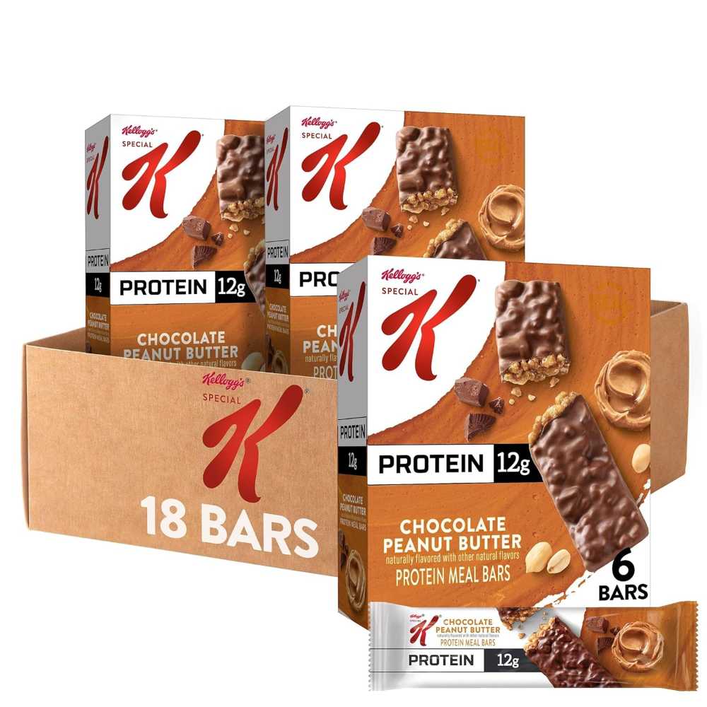 18-Pack Special K Bar Protein Meal Bars (Chocolate Peanut Butter)