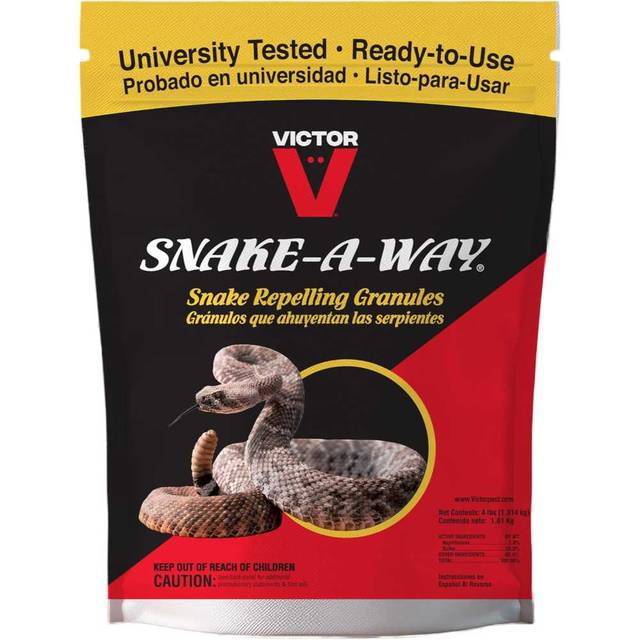 Victor Snake-A-Way Outdoor Snake Repelling Granules, 4 lb.