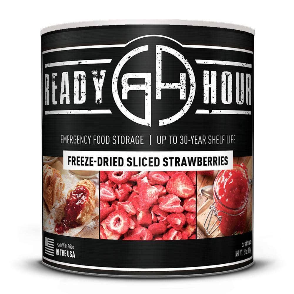 Freeze-Dried Sliced Strawberries #10 Can (36 servings)