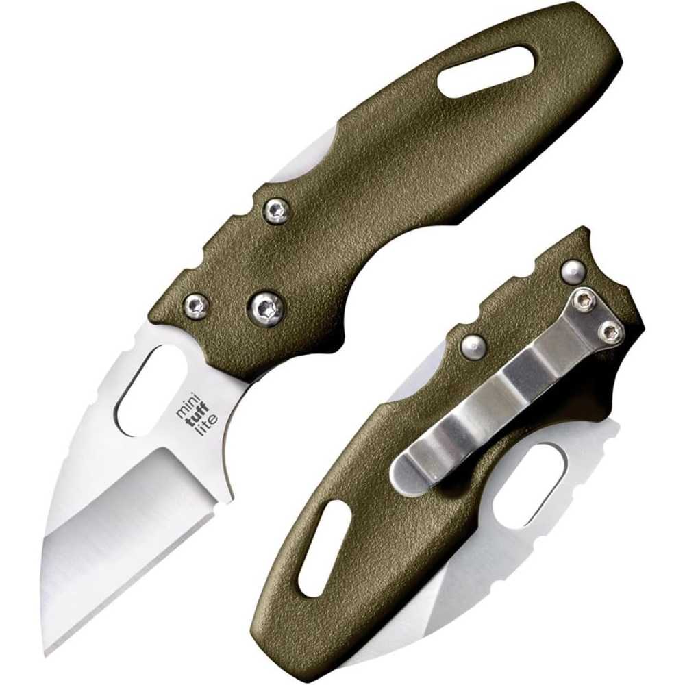 Cold Steel Mini Tuff Lite 2" Sheepsfoot Folding Knife