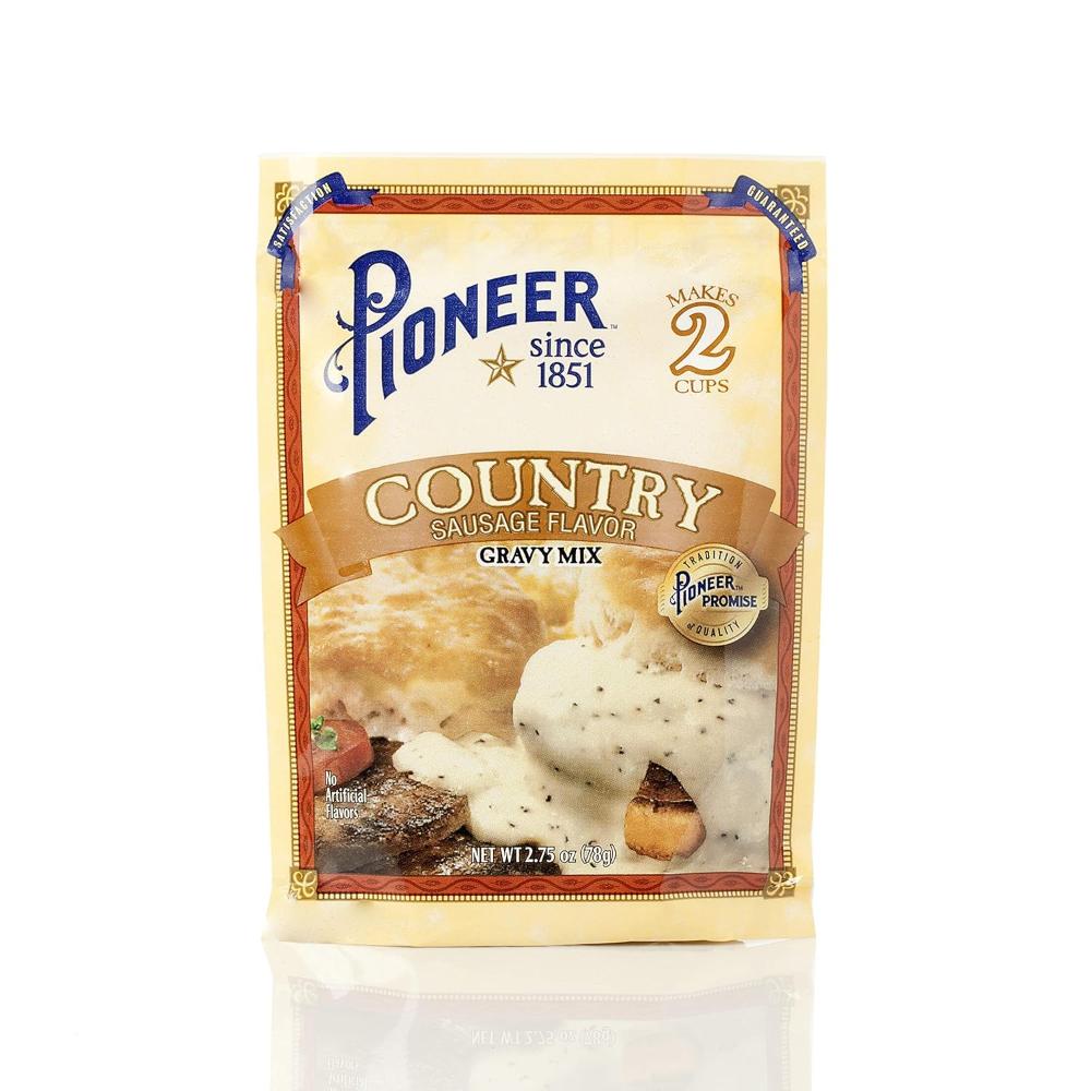 24-Pack Pioneer Country Sausage Gravy Mix, 2.75 oz.