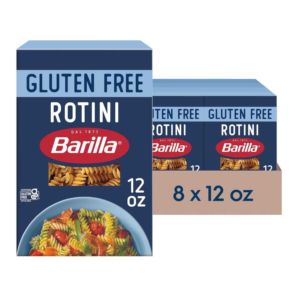 8-Pack Barilla Gluten-Free Rotini Pasta, 12 oz. ($1.35/Each)