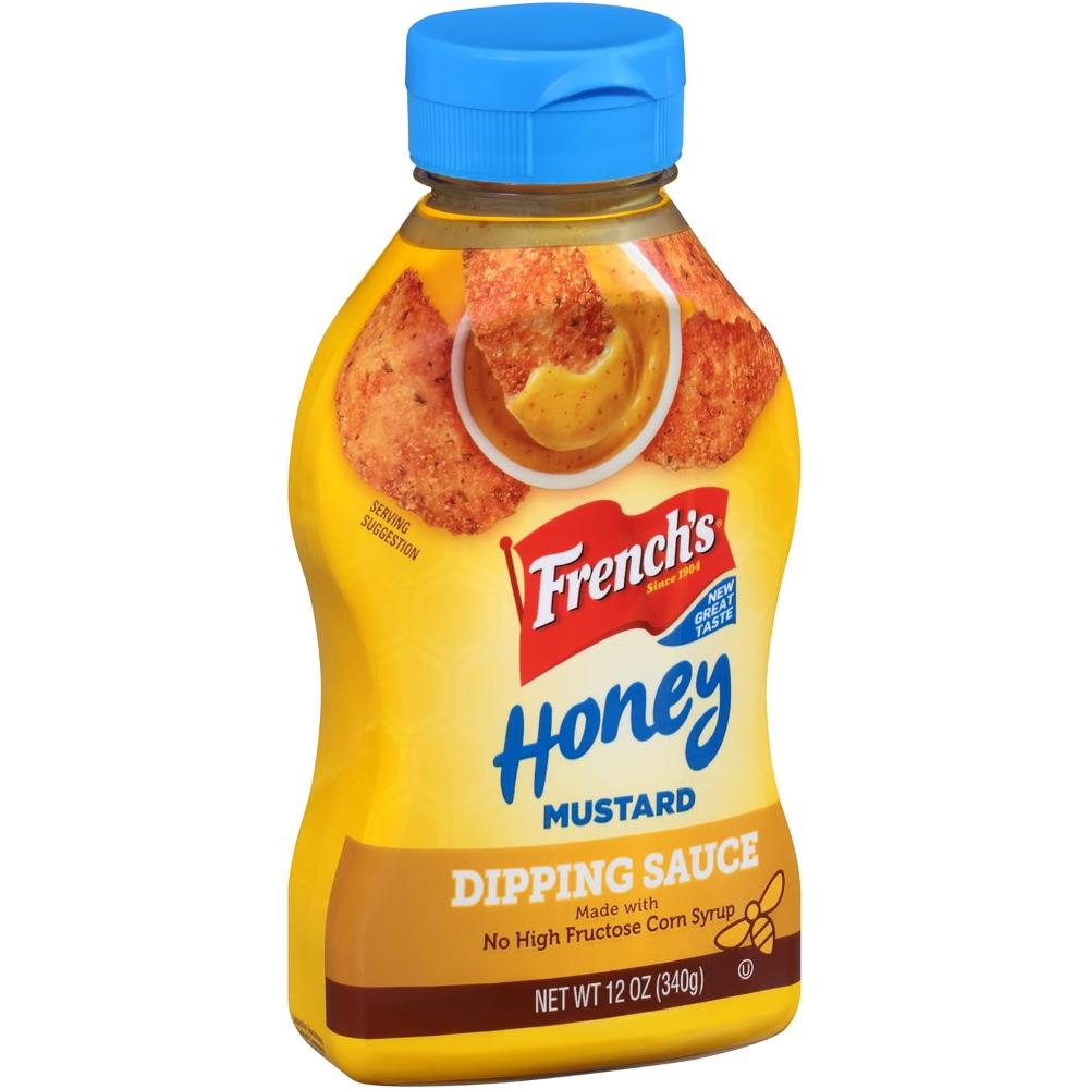 8-Pack French's Honey Mustard Dipping Sauce, 12 oz.