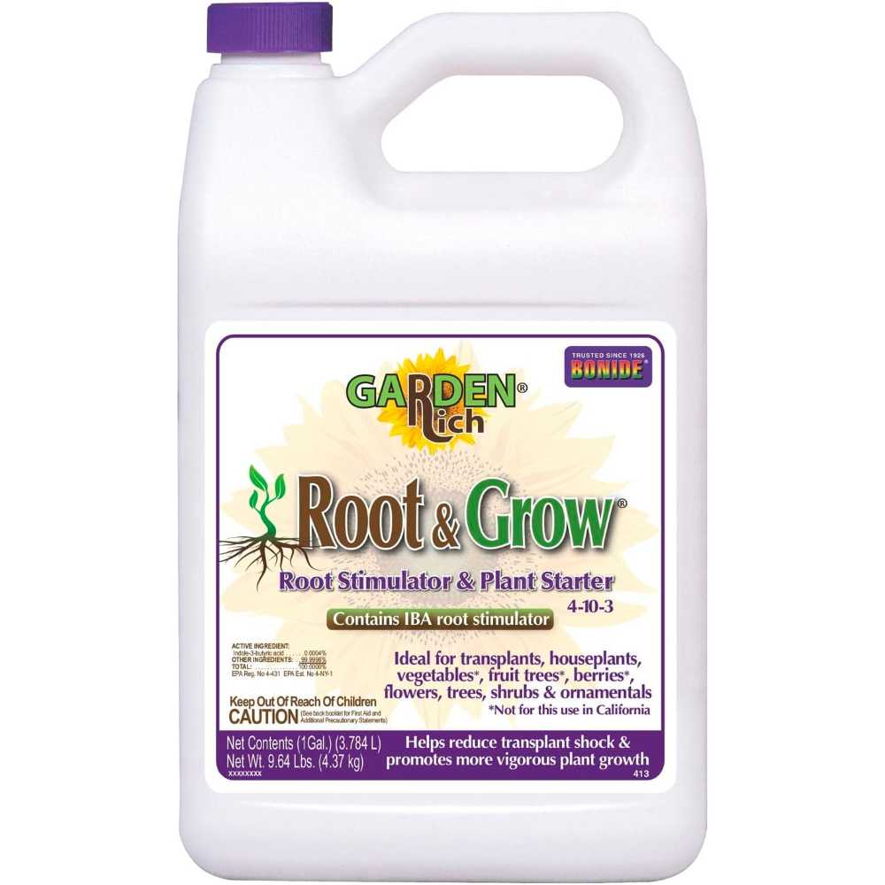 Bonide Garden Rich Root & Grow Root Fertilizer Concentrate, 128 oz.