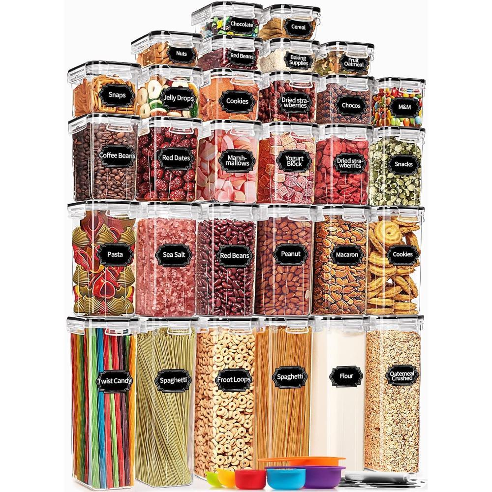 30-Pack Praki Airtight Food Storage Containers