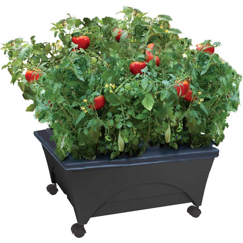 Emsco City Picker Mobile Raised Bed Grow Box w/ Casters