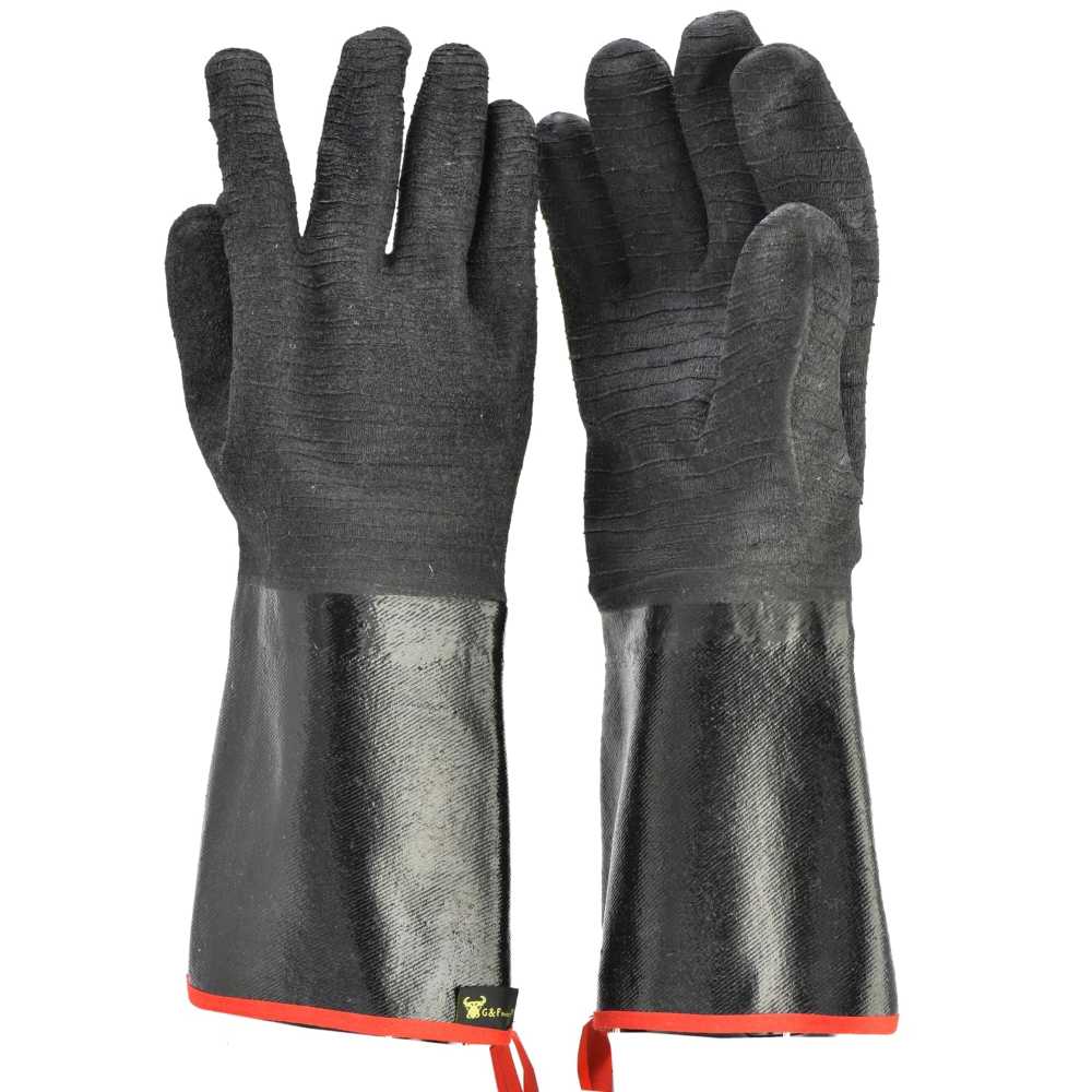 G & F Premium Leather Heat-Resistant Waterproof Work Gloves