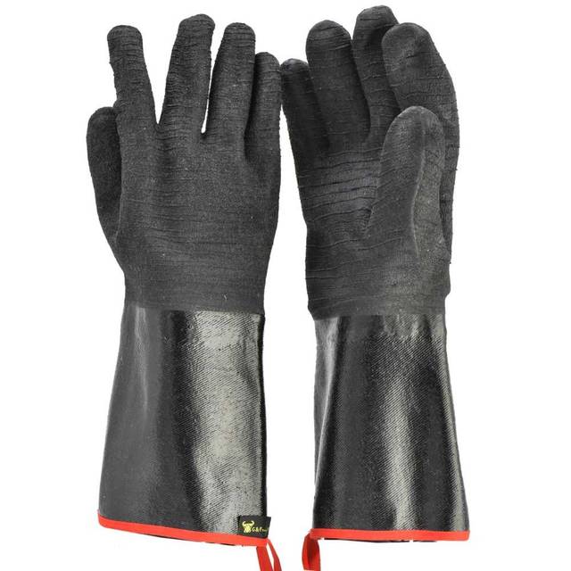 G & F Premium Leather Heat-Resistant Waterproof Work Gloves