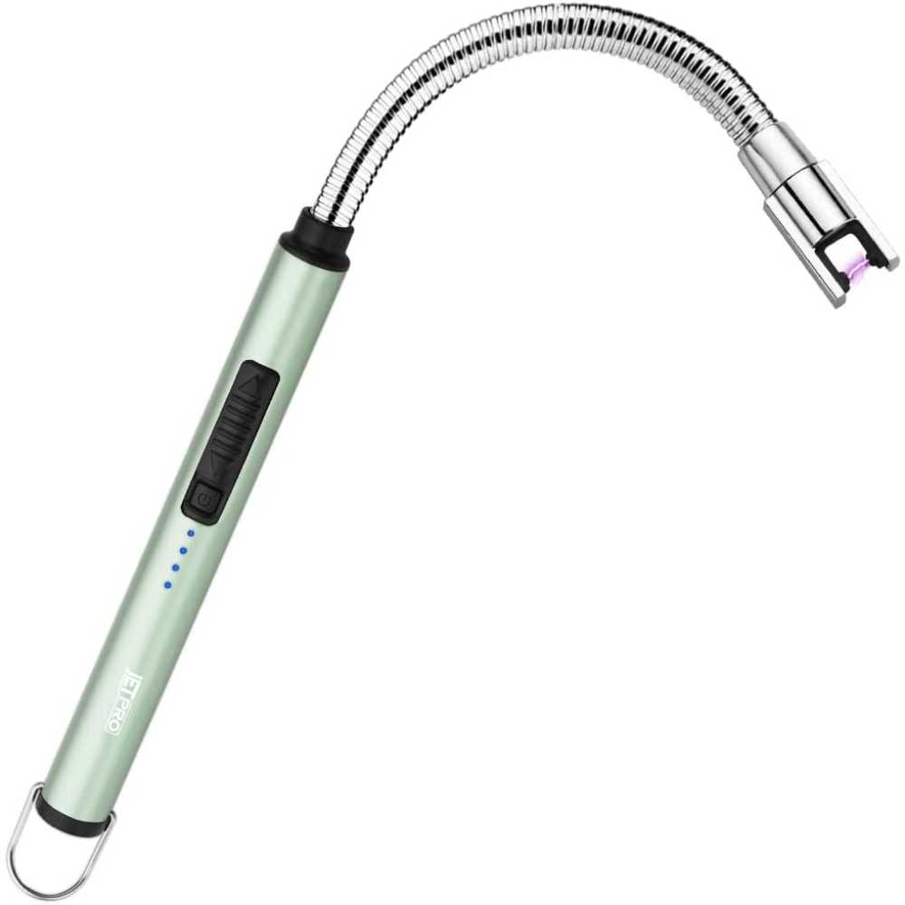 Jetpro Rechargeable Electric Arc Lighter w/ 360° Flexible Neck