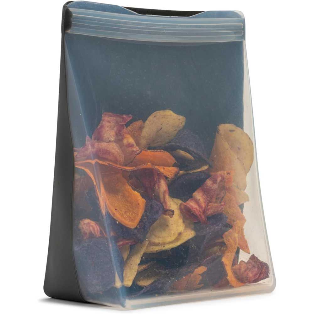 W&P Porter Silicone Reusable Stand-Up Storage Bag, 50 oz.