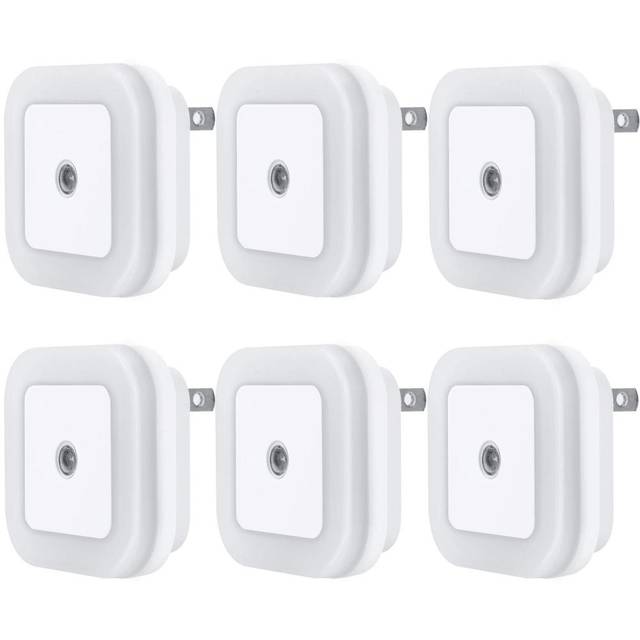 Prime Members: 6-Pack Uigos LED Night Light w/ Smart Sensor