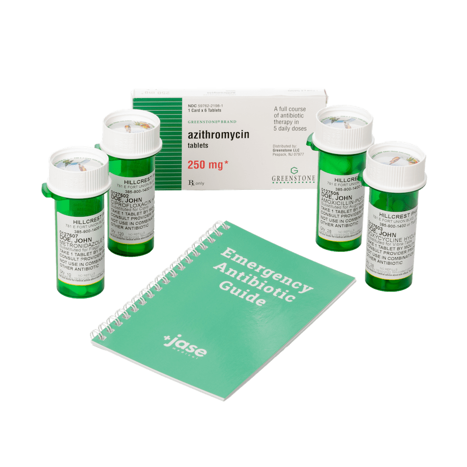 $10 Off Jase Medical Emergency Antibiotics Kit