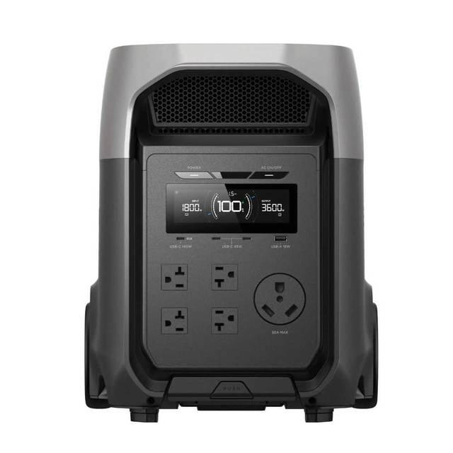 EcoFlow DELTA 3 Ultra 3600W/3072Wh LiFePO4 Power Station