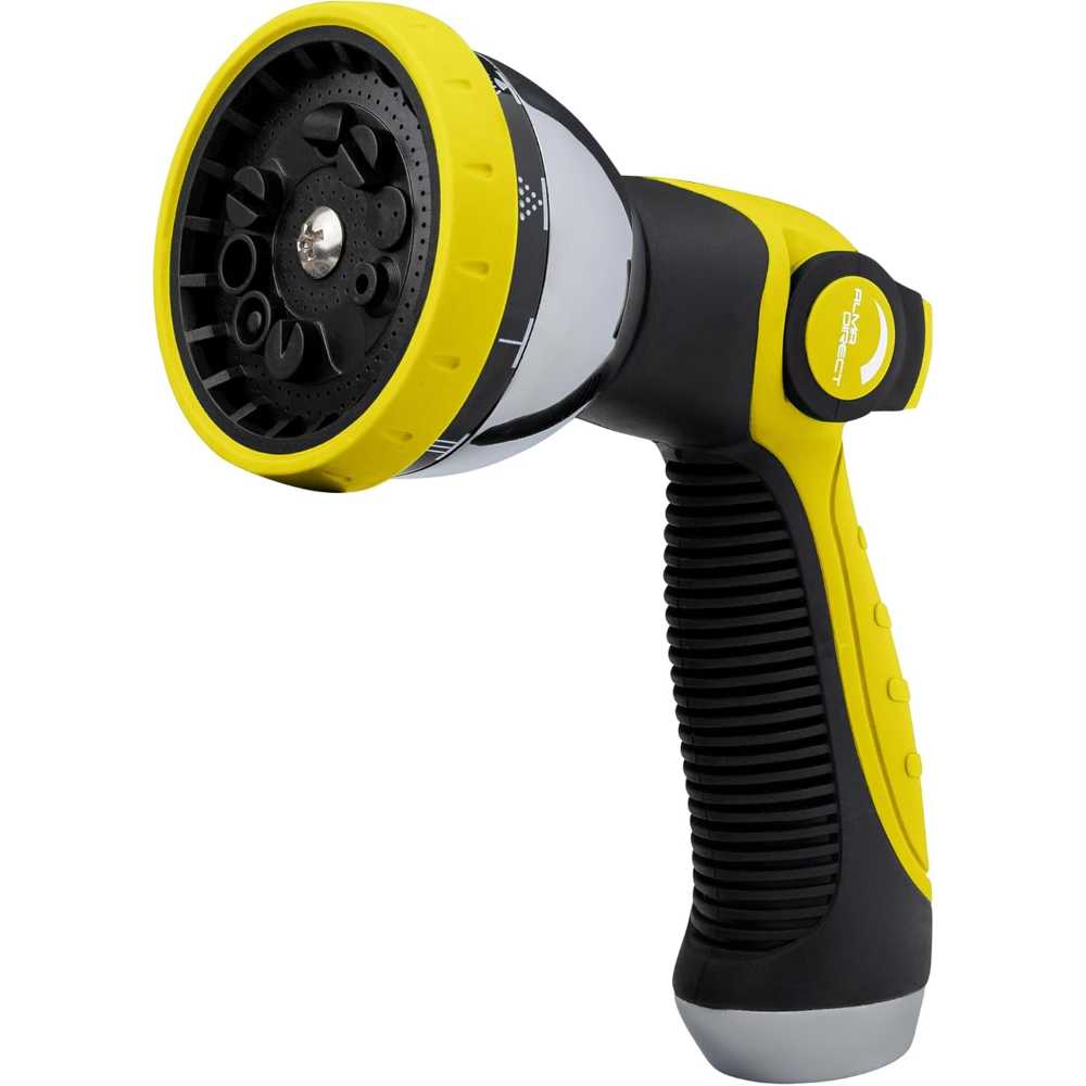 Alma 10-Pattern Garden Hose Nozzle Sprayer
