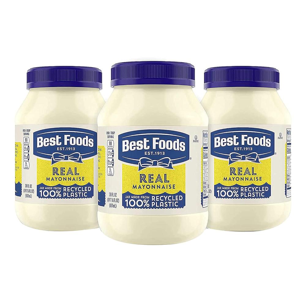 3-Pack Best Foods Real Mayonnaise, 30 oz.