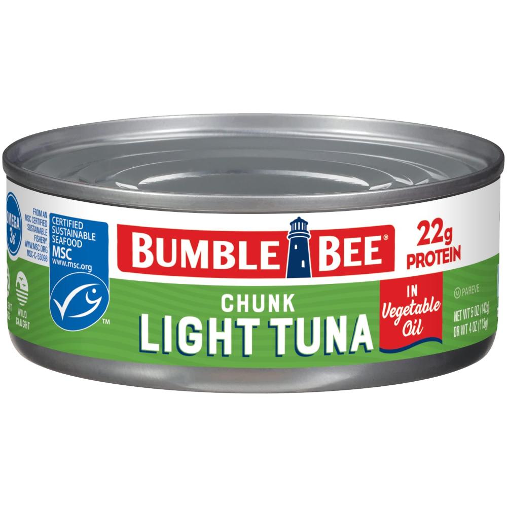 Bumble Bee Chunk Light Tuna in Oil, 5 oz.