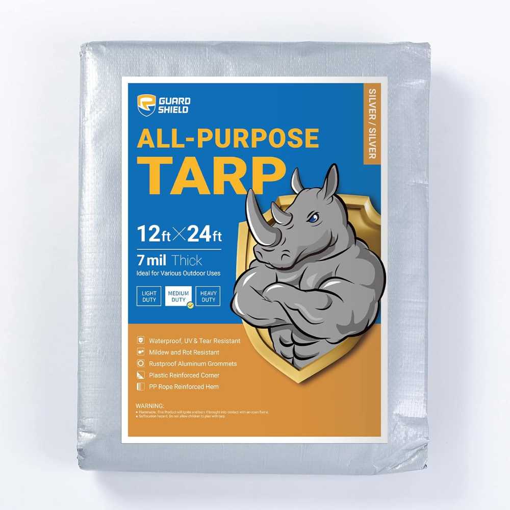 Guard Shield 12' x 24' 7-Mil Tarp