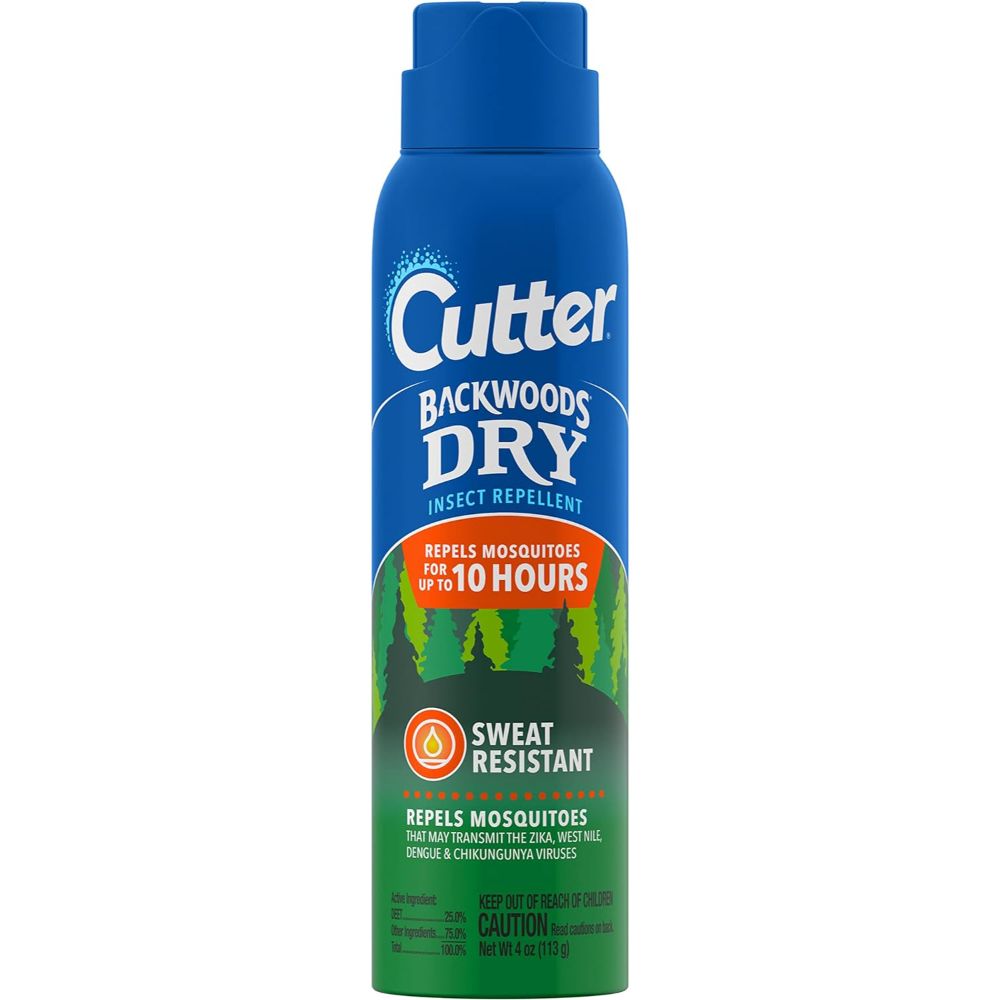 Cutter Backwoods Dry Insect Repellent, 4 oz.