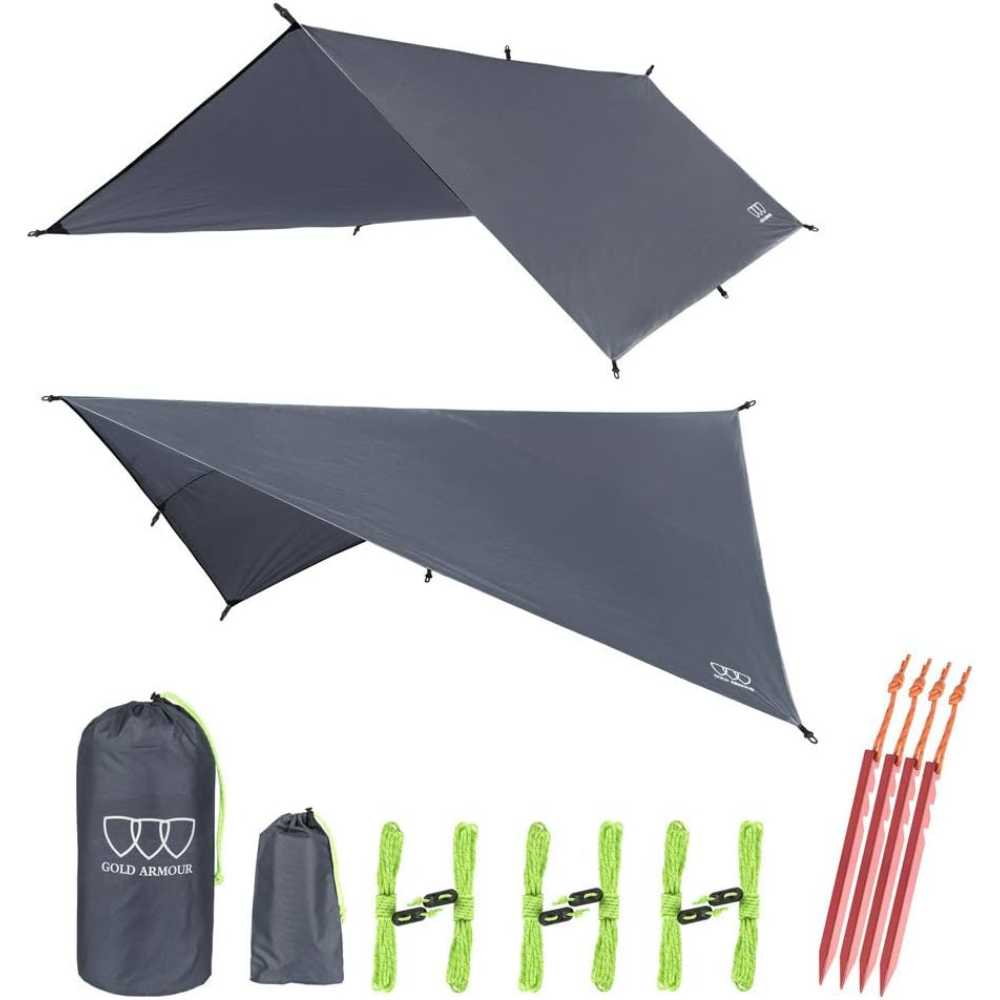Gold Armour Hammock Rainfly Tarp (12' x 10')