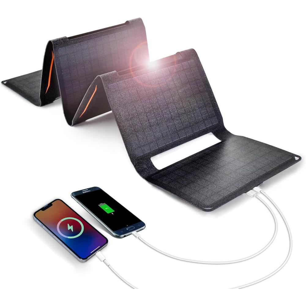 FlexSolar 40W Portable Solar Panel w/ USB-C/USB-A/DC Outputs
