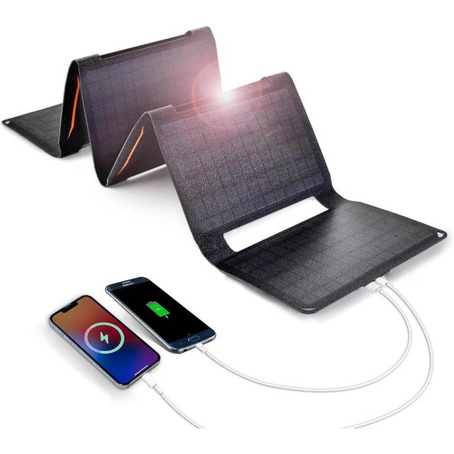 FlexSolar 40W Portable Solar Panel w/ USB-C/USB-A/DC Outputs